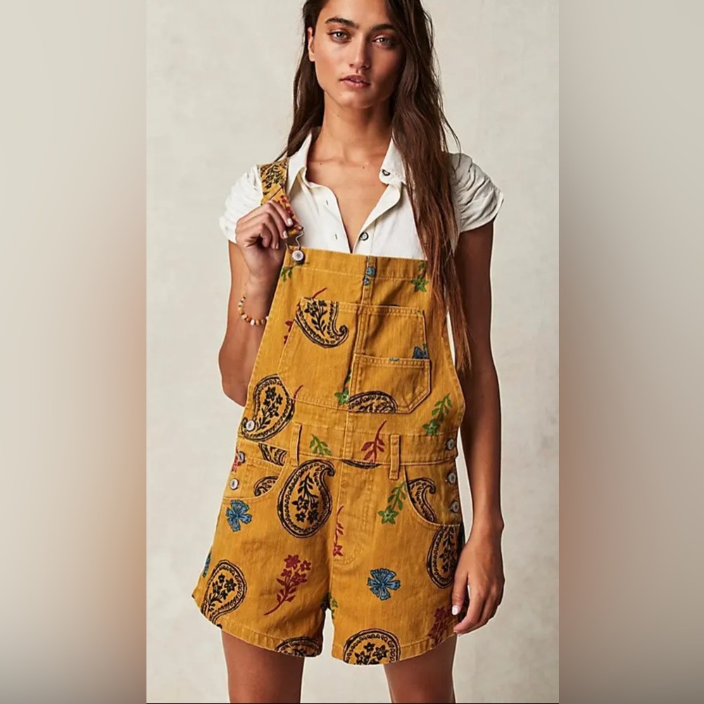 Free People Ziggy shortalls